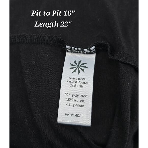 Athleta Essence Tie-Back Tank In Black - Picture 5 of 6